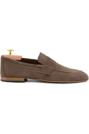 Duca Di Morrone Buty, Mężczyzna, brązowy, 43 EU, Zamsz, Brązowe mokasyny zamszowe Wiosna/Lato