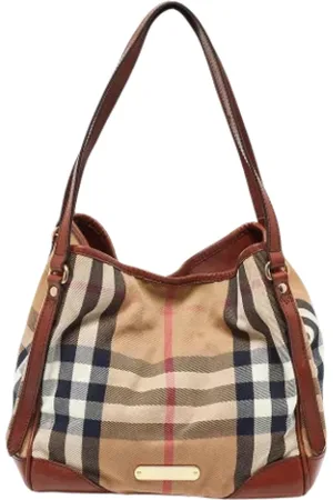 Burberry Pre-owned, Kobieta, brązowy, ONE SIZE, Pre-owned Leather totes