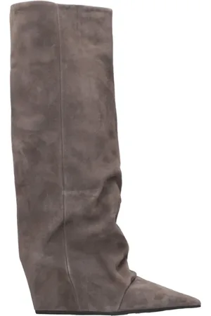 vic matiè Buty, Kobieta, Szary, 36 EU, Zamsz, Buty Cocoon