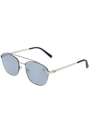Timberland Akcesoria, unisex, Szary, ONE SIZE, Srebrne Okulary Lotnicze