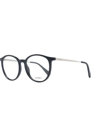 Max&Co. Akcesoria, Kobieta, Czarny, ONE SIZE, Stylowe Okrągłe Oprawki Optyczne