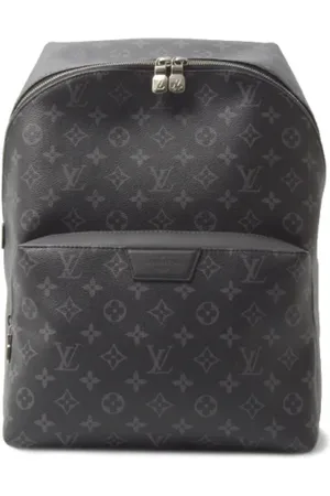 LOUIS VUITTON Pre-owned, Mężczyzna, Czarny, ONE SIZE, Pre-owned Canvas backpacks