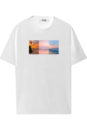 Costume National Koszulki, Mężczyzna, Biały, 2XL, Męski Regular T-Shirt