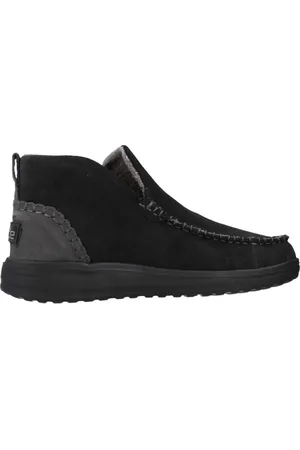 Hey dude Buty, Kobieta, Czarny, 40 EU, Zamsz, Zamszowe Botki
