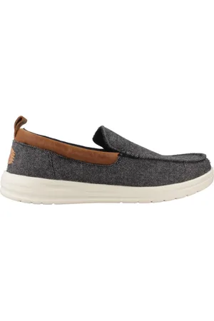 Hey dude Buty, Mężczyzna, Niebieski, 43 EU, Mokasyny z wełną Grip