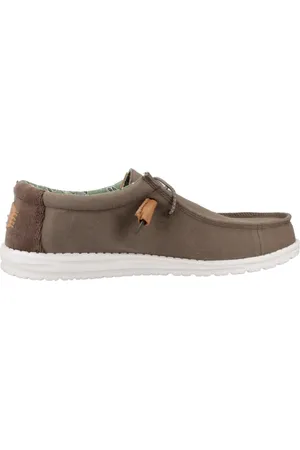 Hey dude Buty, Mężczyzna, Zielony, 41 EU, Wally Workwear Buty z sznurowaniem
