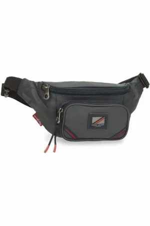 Pepe Jeans Torebki, Mężczyzna, Szary, ONE SIZE, Męska Torba na Biodro Styl Hackney