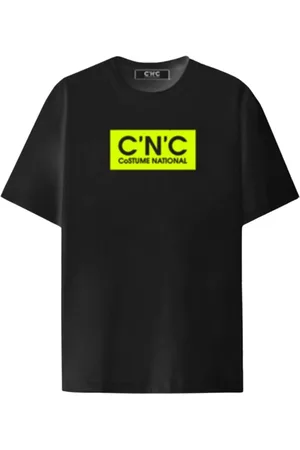 Costume National Koszulki, Mężczyzna, Czarny, L, Męski Regular T-Shirt