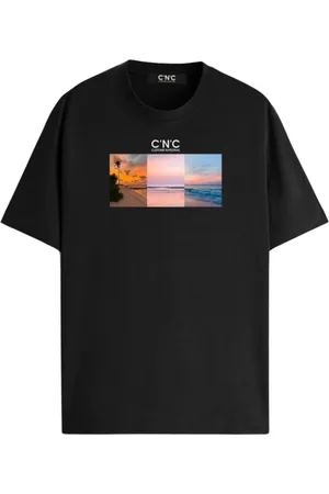 Costume National Koszulki, Mężczyzna, Czarny, 2XL, Męski Regular T-Shirt