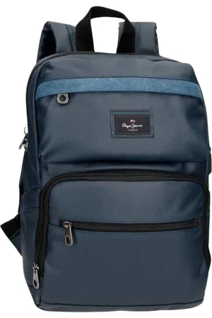 Pepe Jeans Torebki, Mężczyzna, Niebieski, ONE SIZE, Męski Plecak na dokumenty Court