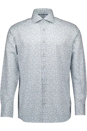 ETERNA Koszule, Mężczyzna, Zielony, 2XL, Zielona Koszula z Długim Rękawem