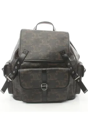 Céline Pre-owned, Mężczyzna, Czarny, ONE SIZE, Pre-owned Coated canvas celine-bags