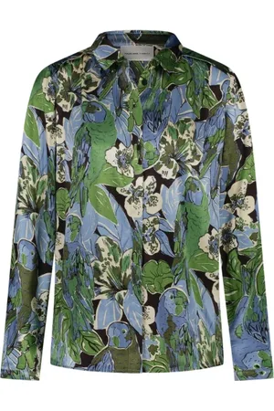 Fabienne Chapot Bluzki, Kobieta, Wielobarwność, XL, Len, Sunrise Blouse