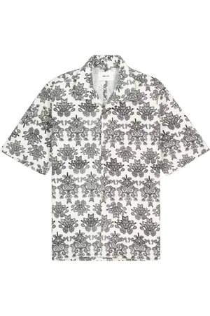 NN.07 Koszule, Mężczyzna, Wielobarwność, L, Koszula z krótkim rękawem Off White 5210