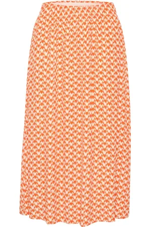 Saint Tropez Spódnice, Kobieta, Pomarańczowy, M, Tigerlily Graphic Spódnica A-line