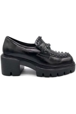 Jeannot Buty, Kobieta, Czarny, 40 EU, Skóra, Czarny but z zamkniętym noskiem