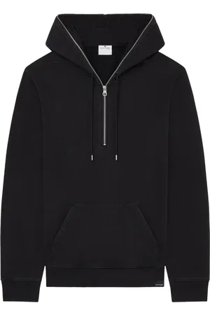 Courrèges Bluzy, Mężczyzna, Czarny, S, Czarna Bluza Z Fleeceem