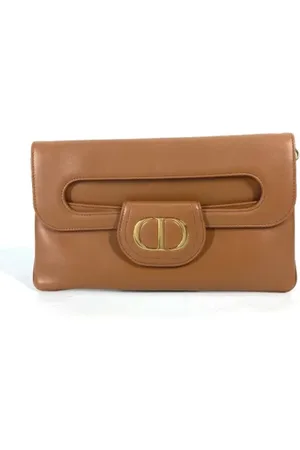 Dior Pre-owned, Kobieta, brązowy, ONE SIZE, Skóra, Pre-owned Leather dior-bags