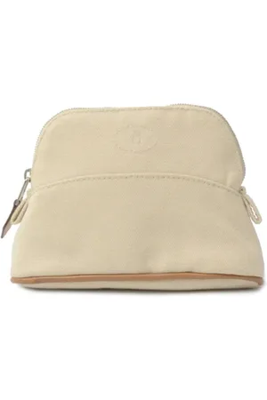 Hermès Pre-owned, Kobieta, Beżowy, ONE SIZE, Bawełna, Pre-owned Canvas pouches