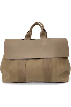 Hermès Pre-owned, Kobieta, Beżowy, ONE SIZE, Skóra, Pre-owned Canvas handbags