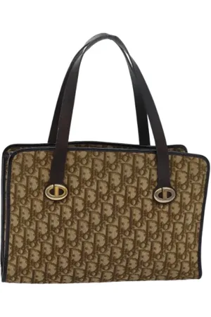 Dior Pre-owned, Kobieta, brązowy, ONE SIZE, Pre-owned Canvas handbags