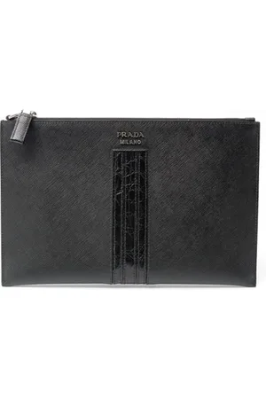 Prada Pre-owned, Kobieta, Czarny, ONE SIZE, Skóra, Pre-owned Leather clutches