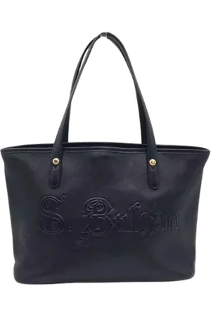 Bvlgari Pre-owned, Kobieta, Czarny, ONE SIZE, Skóra, Pre-owned skórzane torby na ramię