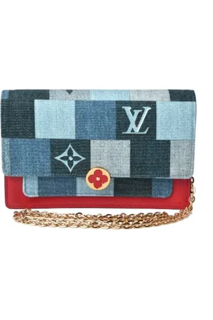 LOUIS VUITTON Pre-owned, Kobieta, Niebieski, ONE SIZE, Denim, Pre-owned Denim louis-vuitton-bags