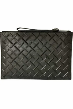 Bottega Veneta Pre-owned, Kobieta, Czarny, ONE SIZE, Skóra, Pre-owned Leather clutches