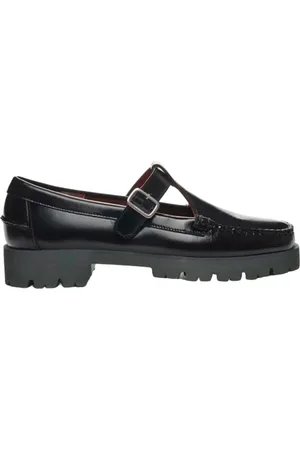 SEBAGO Buty, Kobieta, Czarny, 36 EU, Skóra, Georgina Penny Mokasyny