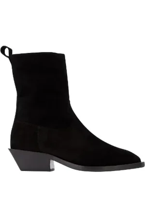 Aeyde Buty, Kobieta, Czarny, 37 EU, Zamsz, Leather boots