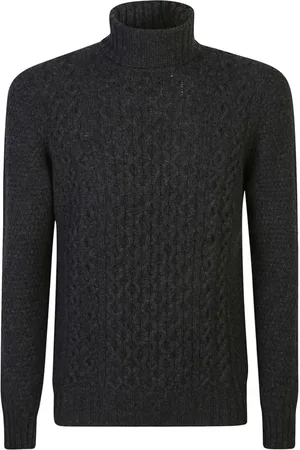 DRUMOHR Swetry, Mężczyzna, Czarny, L, Czarny Sweatshirt Aw 24