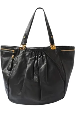 Miu Miu Pre-owned, Kobieta, Czarny, ONE SIZE, Skóra, Pre-owned Skórzane torebki