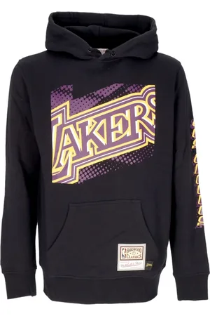 Mitchell & Ness Bluzy, Mężczyzna, Czarny, L, NBA Big Face 7.0 Bluza Czarna