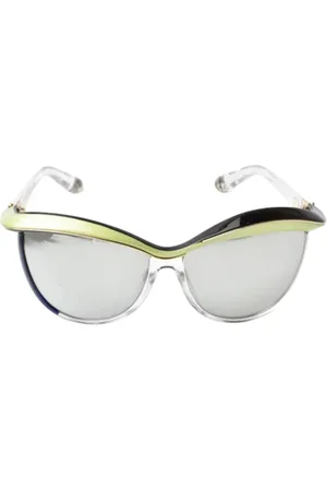 Dior Pre-owned, Kobieta, Żółty, ONE SIZE, Pre-owned Plastic sunglasses