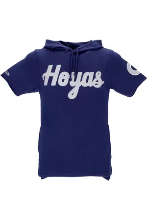 Mitchell & Ness Bluzy, Mężczyzna, Niebieski, M, Georgetown Hoyas Game Day Hoodie