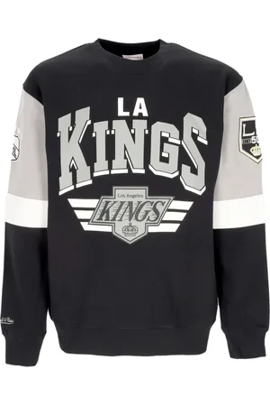 Mitchell & Ness Bluzy, Mężczyzna, Niebieski, L, Los Angeles Kings Crewneck Sweatshirt
