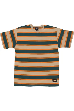 Huf Koszulki, Mężczyzna, Wielobarwność, S, T-shirt w Paski