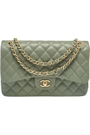 CHANEL Pre-owned, Kobieta, Zielony, ONE SIZE, Pre-owned Leather chanel-bags