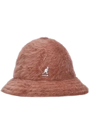 Kangol Akcesoria, unisex, brązowy, XL, Nylon, Casual Rybak Wiadro Kapelusz Mahoniowy