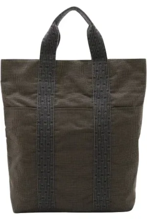 Hermès Pre-owned, Kobieta, Szary, ONE SIZE, Pre-owned Canvas totes