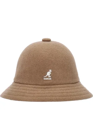 Kangol Akcesoria, unisex, brązowy, S, Wełniany Casual Bucket Hat Camel