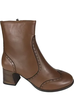 Donna Lei Buty, Kobieta, brązowy, 36 EU, Stylowe botki dla kobiet