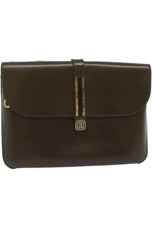 Dior Pre-owned, Kobieta, brązowy, ONE SIZE, Skóra, Pre-owned Leather dior-bags