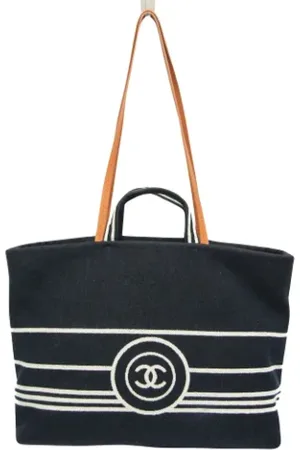 CHANEL Pre-owned, Kobieta, Niebieski, ONE SIZE, Denim, Pre-owned Denim chanel-bags
