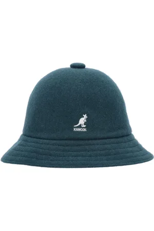 Kangol Akcesoria, unisex, Zielony, M, Wełniany Casual Kapelusz Rybacki Pine