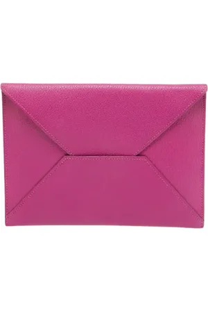 Hermès Pre-owned, Kobieta, Fioletowy, ONE SIZE, Pre-owned skórzane portfele