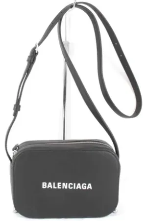 Balenciaga Pre-owned, Kobieta, Czarny, ONE SIZE, Pre-owned skórzane torby na ramię