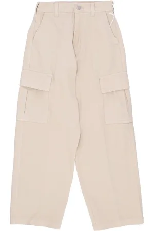 Obey Spodnie, Mężczyzna, Beżowy, W34, Denim, Cargo Denim Pant Clay
