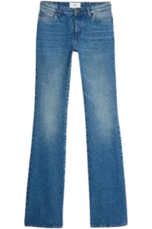 Ami Jeansy, Kobieta, Niebieski, W30, Denim, Trousers